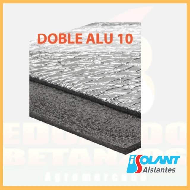 DOBLE ALU 10 BAJO CHAPA