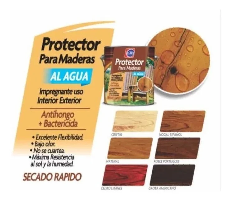 ESPLENDOR MADERA AL AGUA NOGAL