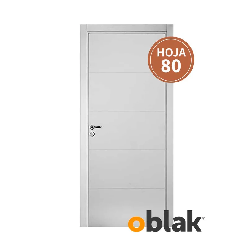 HOJA DOMMO H 80 C/HERRAJE