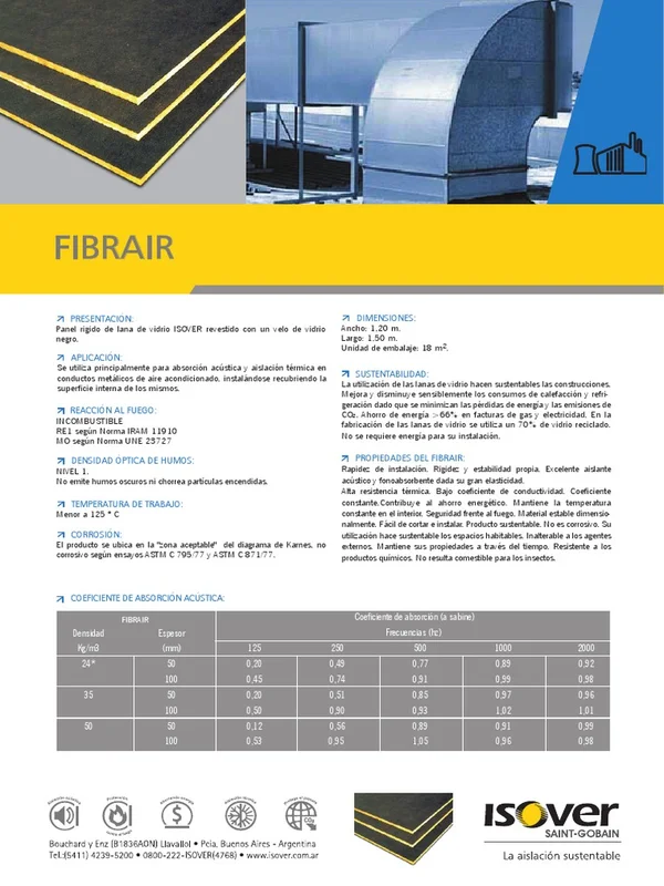 INSONO/COND FIBRAIR / VN 25 MM