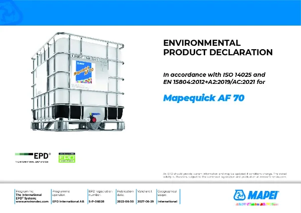 MAPEQUICK AF 70